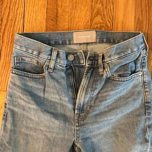 Everlane Crop Kick Flare Jeans - Picture 2 of 4